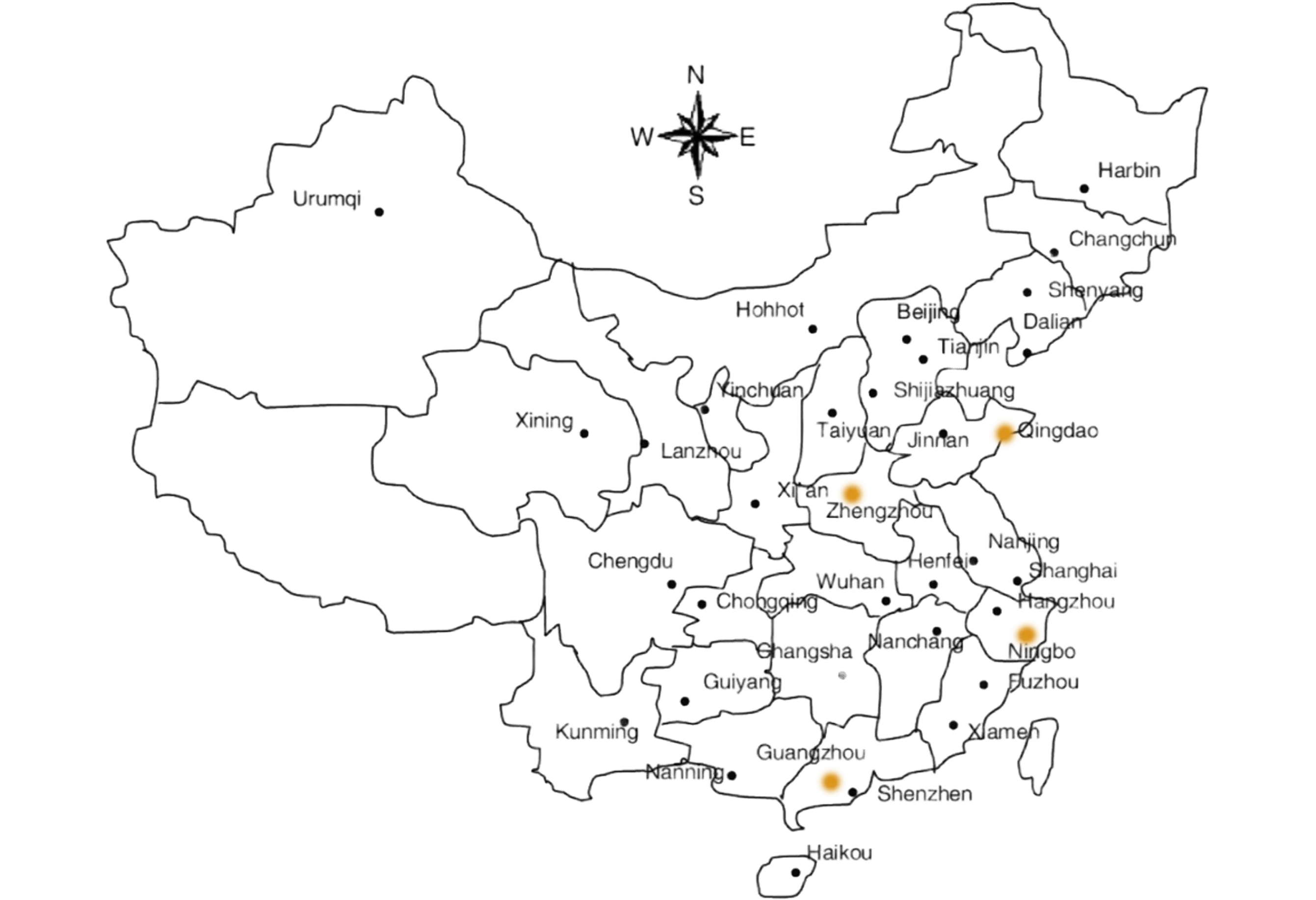 4 Distribution Warehouses</br>By Shared Efficient Logistics Distribution System